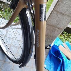 【美品】電動アシスト自転車　パナソニック(未使用自転車カバー。雨具セット)の画像