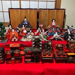 久月　雛人形　八段飾り