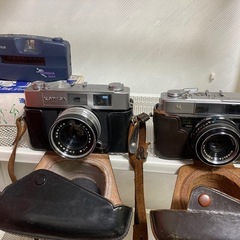 古いカメラ３台 minolta A5 konica auto S...