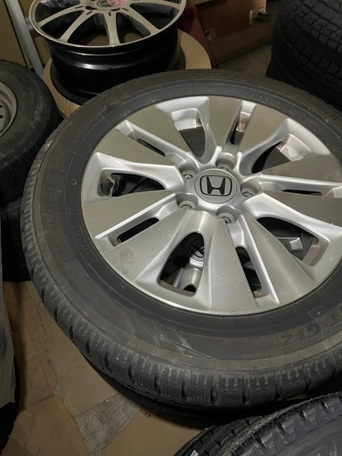 ホンダ 純正RK16インチ ホイール4本セット タイヤ付き 中古