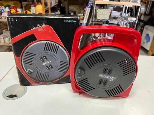 HATAYA MACREEL コードリール 5m 家庭用 VCT 100V 美品 ④