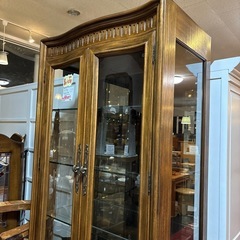 DREXEL HERITAGE ドレクセル ヘリテイジ Grand Villa グランドヴィラ キュリオケース コレクションケース キャビネット 食器棚 茶棚 棚 おしゃれ インテリア 収納の画像