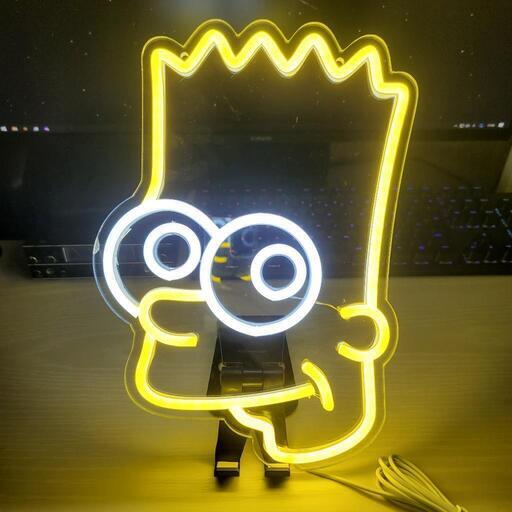 シンプソンズ ネオン風ライト LED