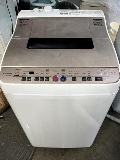 シャープ　洗濯  乾燥機　5.5kg　2008年製