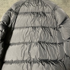 adidas アディダス 旧ロゴ ダウン Lサイズ ブラックの画像