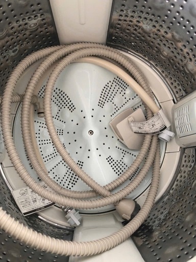 北九州市内配送設置無料　保証付き 日立 全自動洗濯機 ビートウォッシュ 8kg ホワイト BW-V80A W