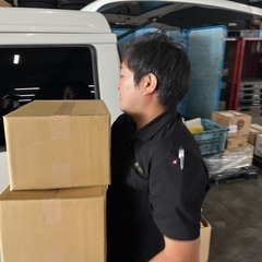 土日祝お休み⁉️軽貨物車ドライバーの画像
