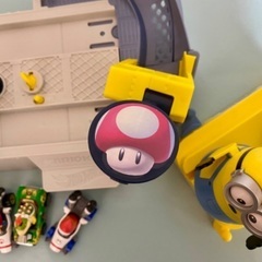 ホットウィールマリオ ワンワントラックとドンケツゲーム ミニオンの画像