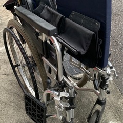 ノーパンク車椅子　アルミ製の画像
