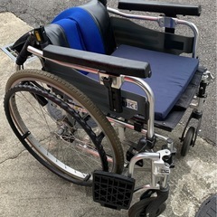 ノーパンク車椅子　アルミ製の画像