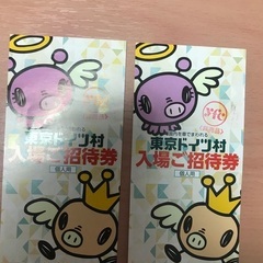 ドイツ村　チケット2枚