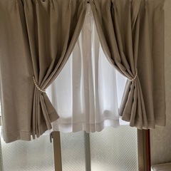 カーテン　北欧　ドレープカーテンの画像