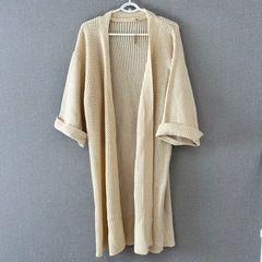 フリーサイズ ロングカーディガン 新品未使用の画像
