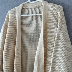フリーサイズ ロングカーディガン 新品未使用の画像