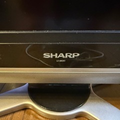 SHARP AQUOS D DX1 LC-26DX1-B 2008年製の画像
