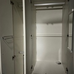 美品　人気ニトリのワードローブ　ホワイトの画像