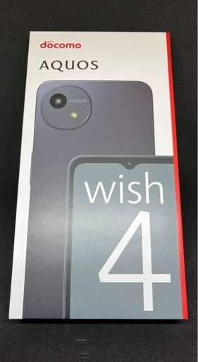 新品・未使用！ドコモSIMフリースマホ『AQUOS wish4 SH-52E』