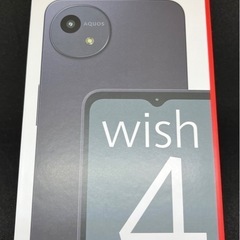 新品・未使用！ドコモSIMフリースマホ『AQUOS wish4 ...