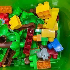 MEGA BLOKS 1才からのメガブロック わくわくサファリ・デラックスセット 知育玩具 おもちゃ ホビー の画像