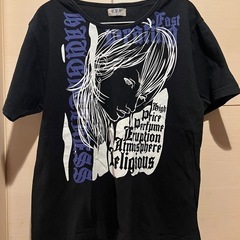 グラフィックプリント Tシャツ Mサイズ 黒