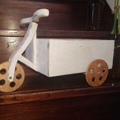 三輪車　プランター　小物入れ