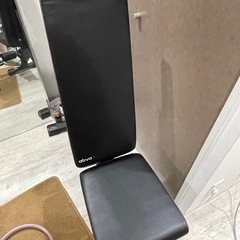 予定者決定　トレーニングベンチ　折りたたみ可能