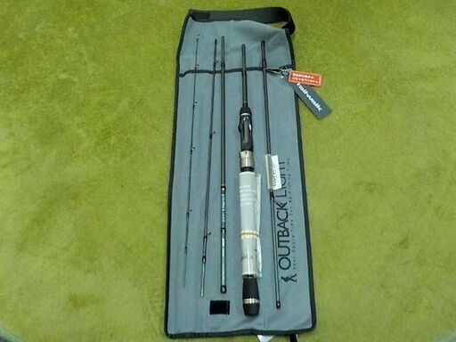 未使用品 tailwalk スピニングロッド OUTBACK LIGHT S725L 5ピース 7’2” LURE:max5g LIN