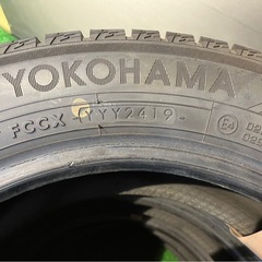 引取限定【イボ付き9.9分山】2019年 165/65R14 ヨコハマ アイスガード6iG60★4 本セット タイヤまにあの画像