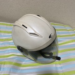 コミネ　ジェットヘルメット　HK-166　Mサイズ　57-58cm　白