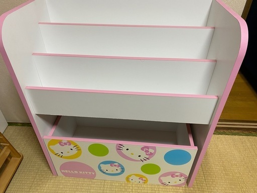 絵本ラック　おもちゃ箱　収納棚