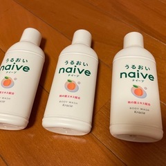 新品/未開封 Kracie クラシエ ナイーブボディソープ桃の葉...