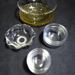 ガラス食器いろいろの画像