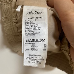 11/15最終　ミラオーウェンのデザインブラウスです！の画像