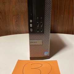 ⓷世代☆DELL パソコン 🉐🉐 デスクトップ　Windows 10