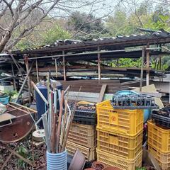 ★鉄製棚及び各種パイプ　無料❗　