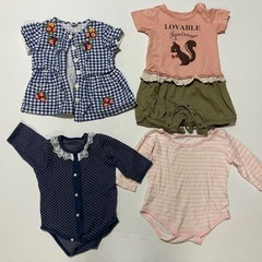［お取引中］70、80cm 洋服 まとめて女の子の画像