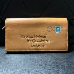 本革　1万　円値下げ！ヴィヴィアンウエストウッド　メンズ　本革　長財布　完売商品　の画像