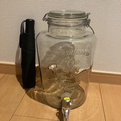 ガラス　ドリンクサーバー　中古の画像