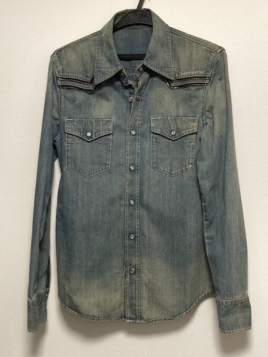 リチウムオム デニムシャツ ウエスタン ビンテージ