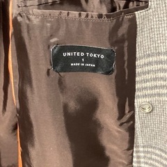 UNITED TOKYOチェスターコート ダブル オーバサイズ ベージュの画像