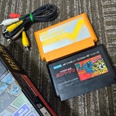 FC変換ゲーム機 ＆ ファミコンソフトの画像