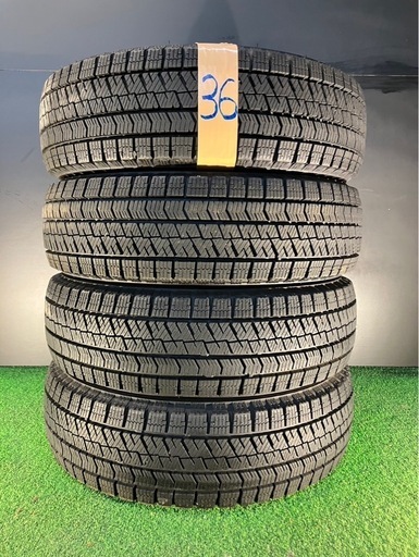 引取限定【9.9分山】2020年 165/65R14 ブリジ ストンブリザック VRX2★4本セット タイヤまにあ