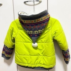 partyparty ニット帽付きジャケット 110サイズ パーティパーティの画像