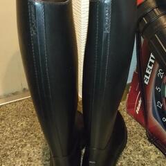 Fouganza 乗馬ブーツ Horse Riding Boots  の画像