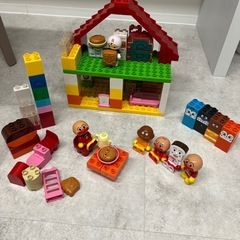 アンパンマン　レゴ　おおきなパン工場とすてきなおうちブロックバケツ　アイス　LEGO　の画像