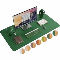 新品★デスクマット 緑 40×80cm パソコンマット マウスパッド