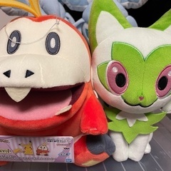 ぬいぐるみ、ヘッドセット、カード