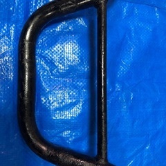 バイク　ハンドル　22.2  ジャンク品　使用は可の画像