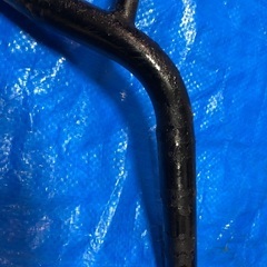 バイク　ハンドル　22.2  ジャンク品　使用は可の画像