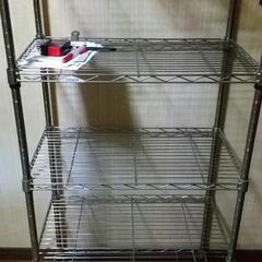 値下げスチール棚5段